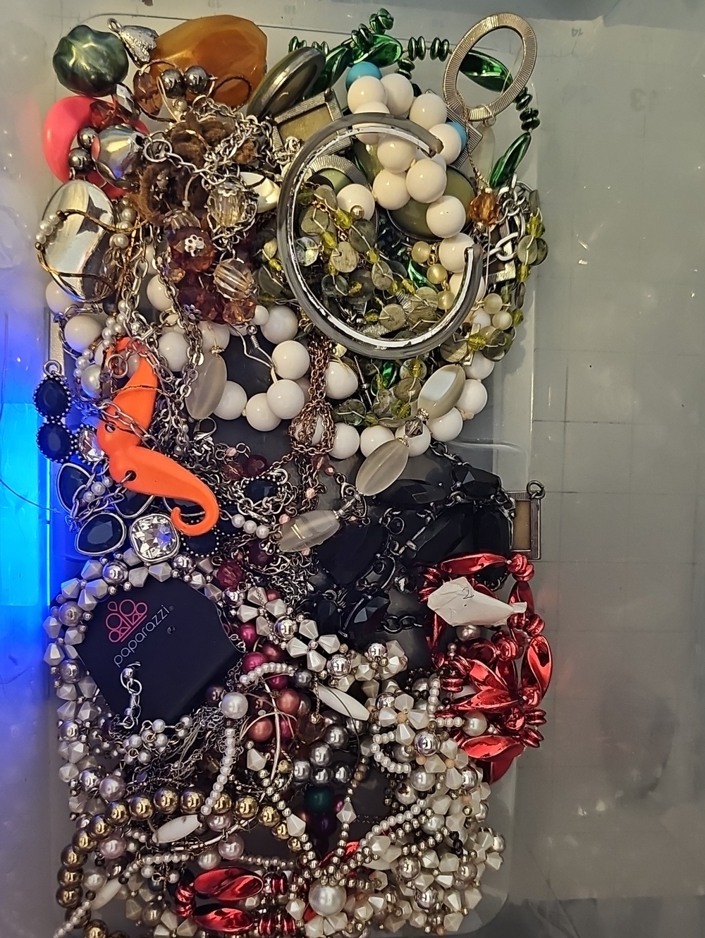 1lb Non Wearable Jewelry And Beads For Crafting- #12